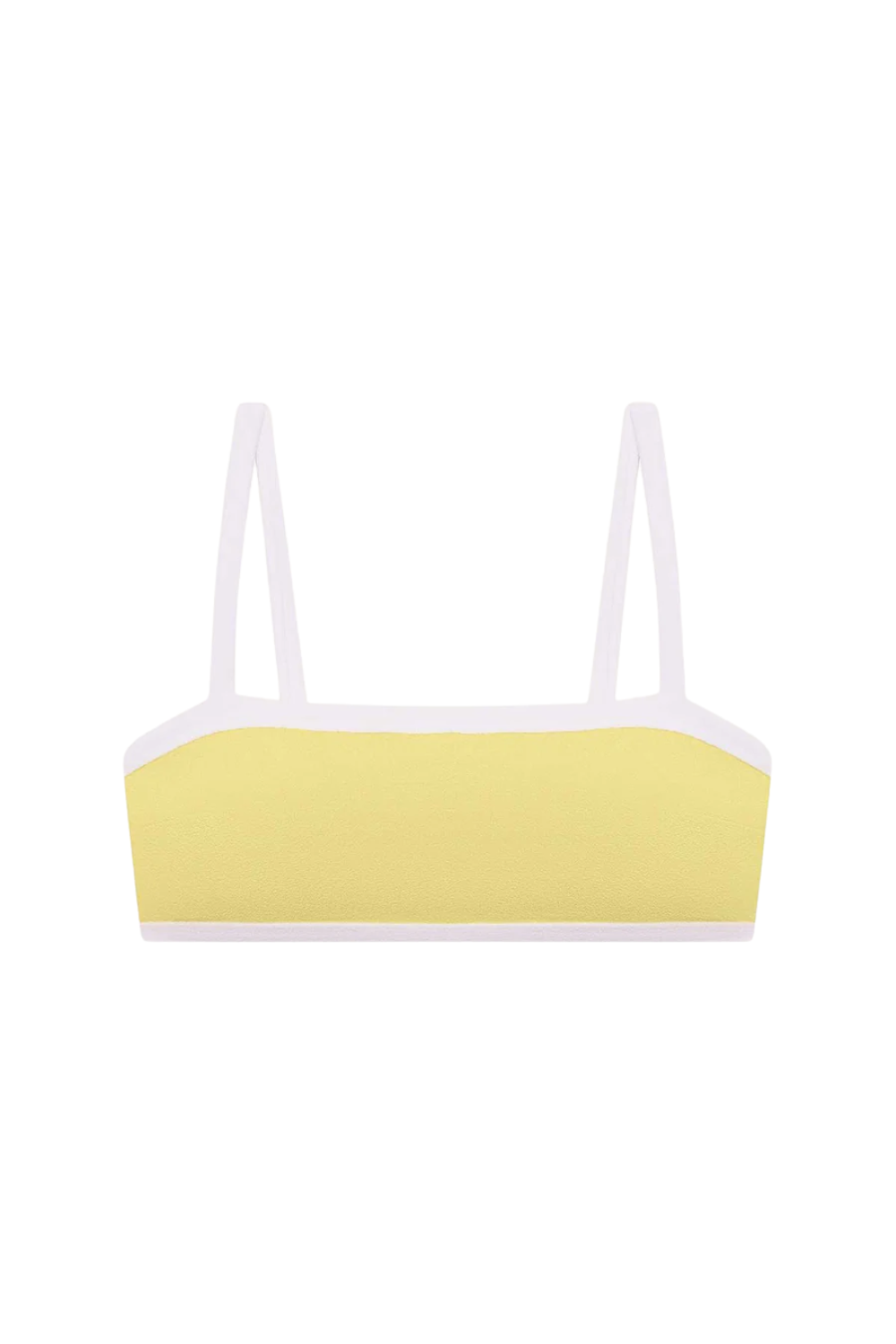 Poppy Bralette Top Banana Cream