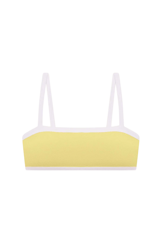 Poppy Bralette Top Banana Cream
