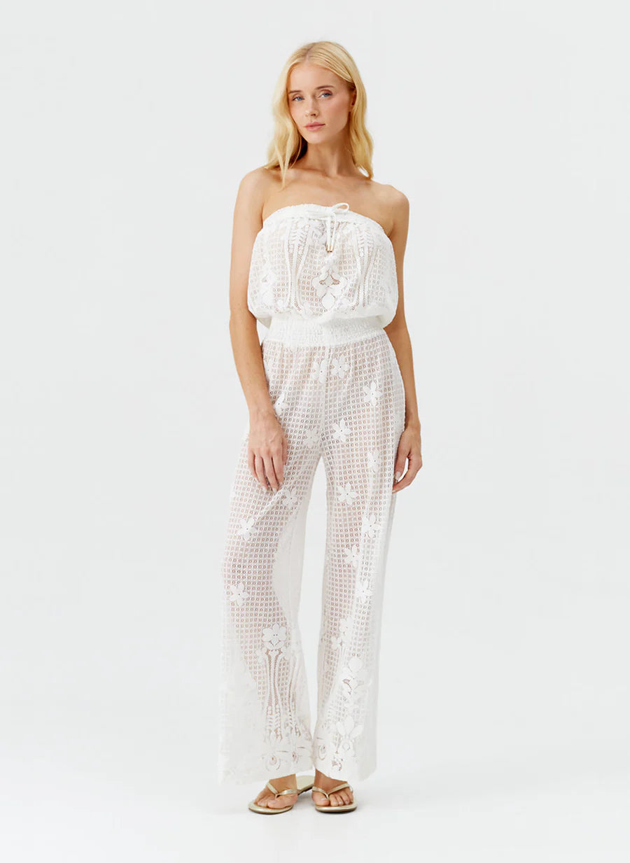 Load image into Gallery viewer, Viv Jumpsuit White - Jumpsuit
