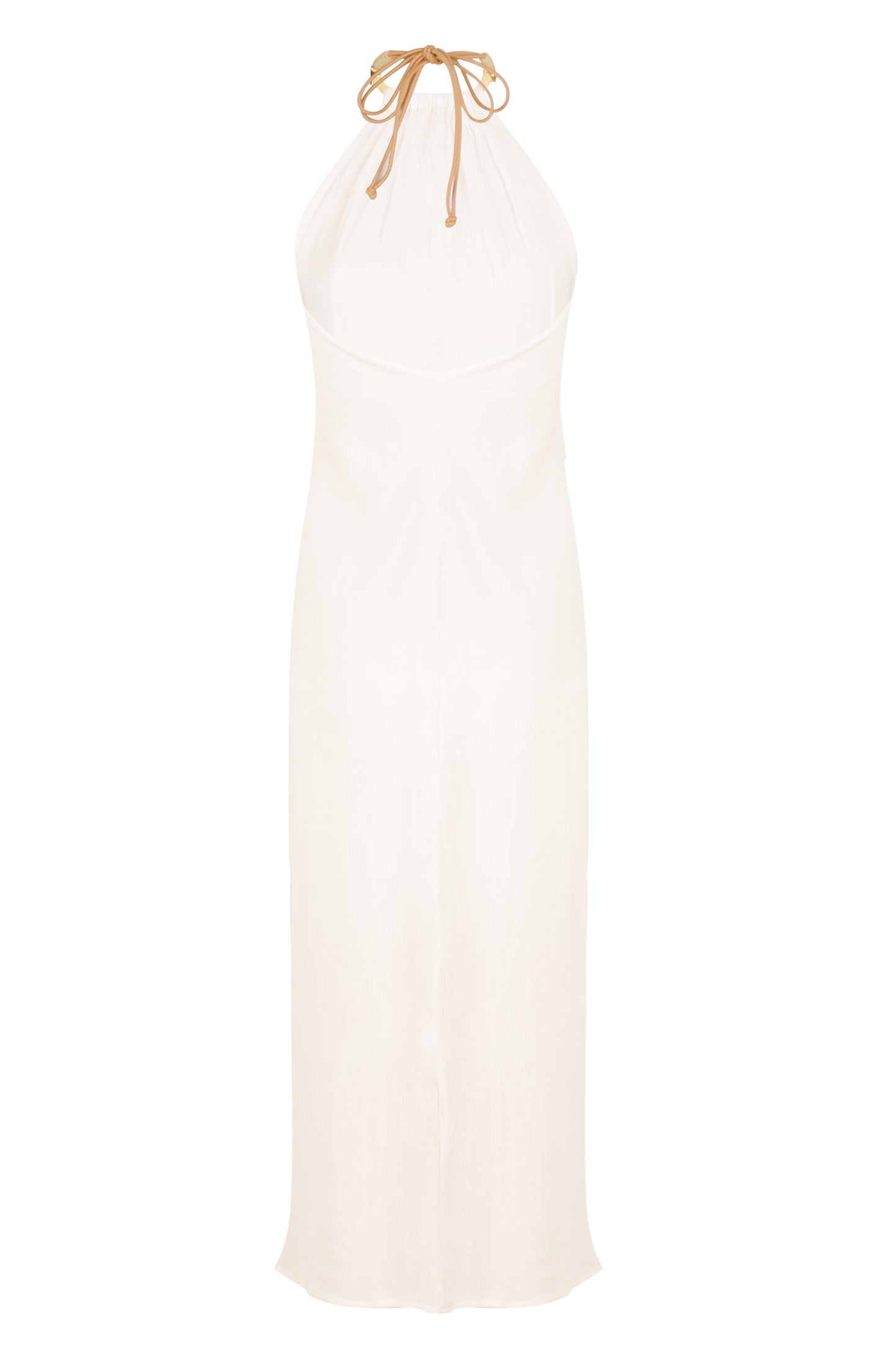 Load image into Gallery viewer, Cloe Long Cover Up Off White
