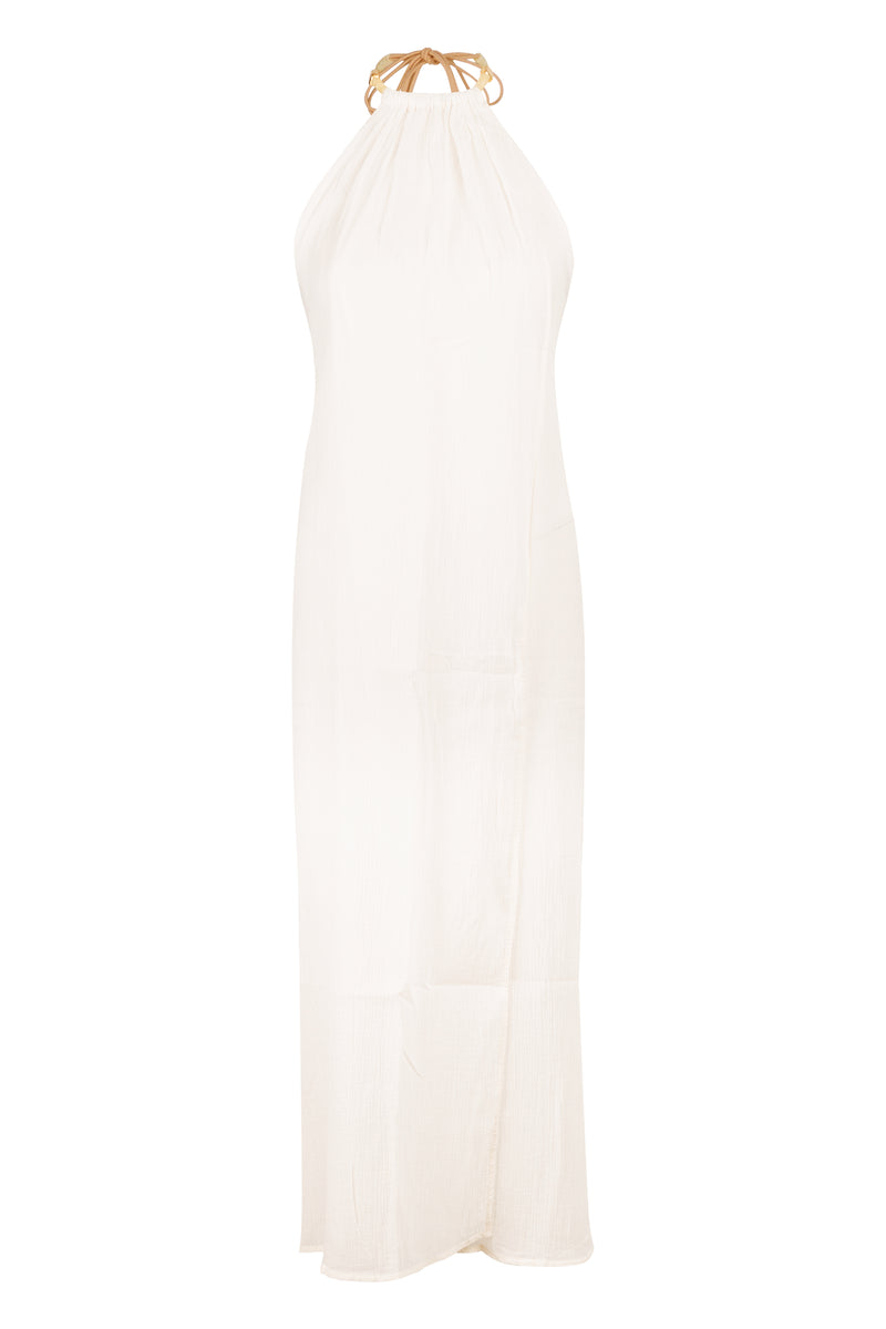 Cloe Long Cover Up Off White