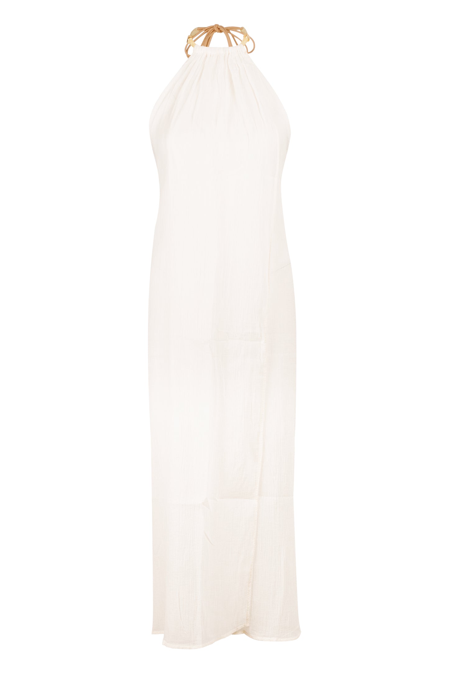 Load image into Gallery viewer, Cloe Long Cover Up Off White
