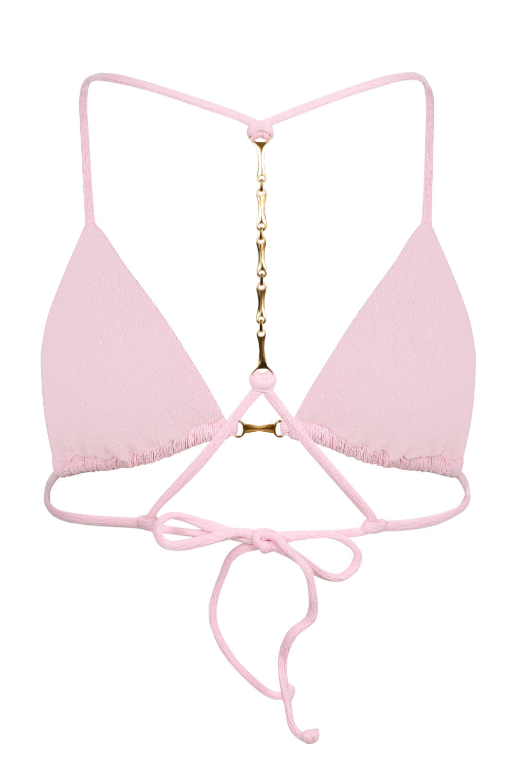 Load image into Gallery viewer, Firenze Bell T Back Tri Top Rosewater
