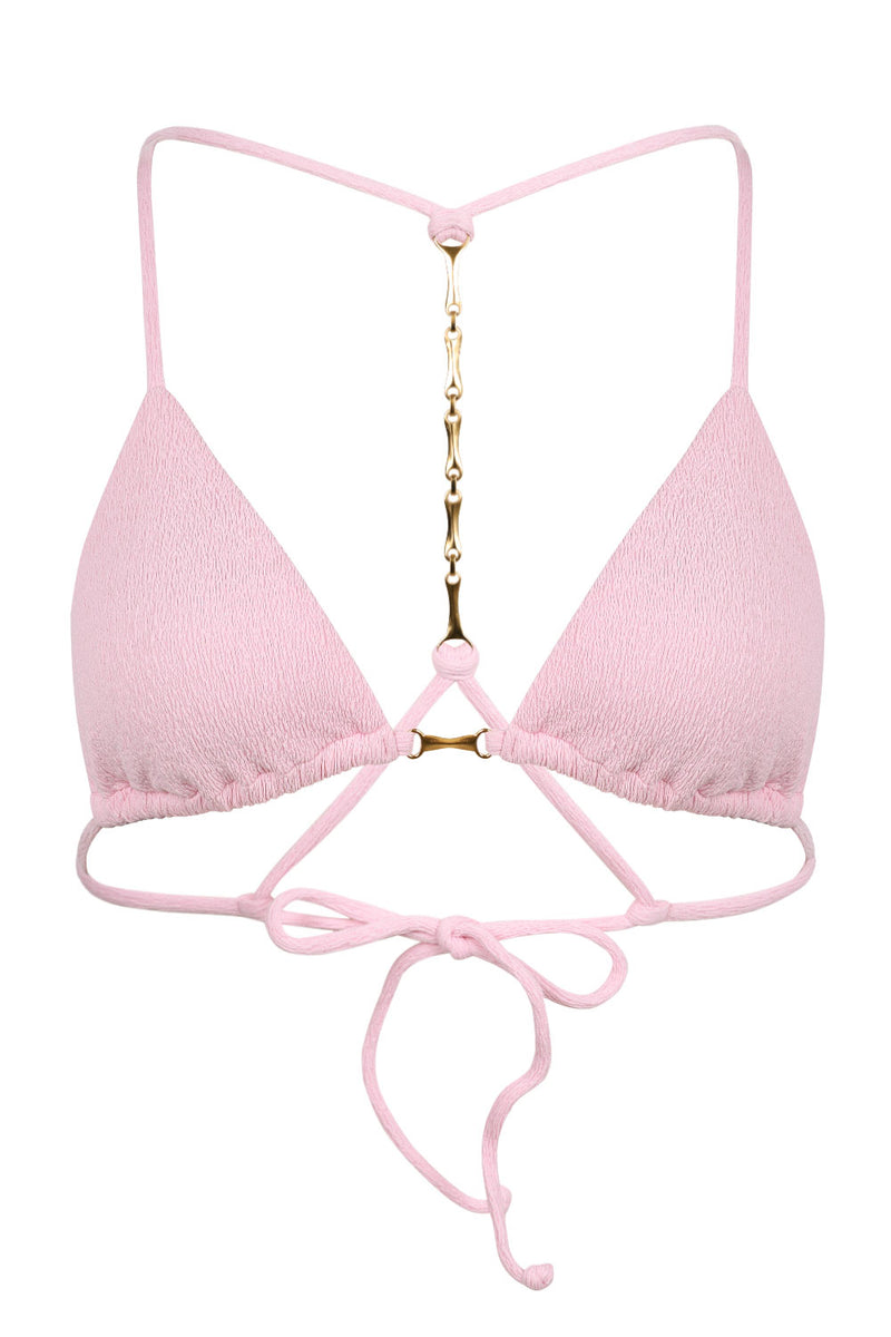 Firenze Bell T Back Tri Top Rosewater