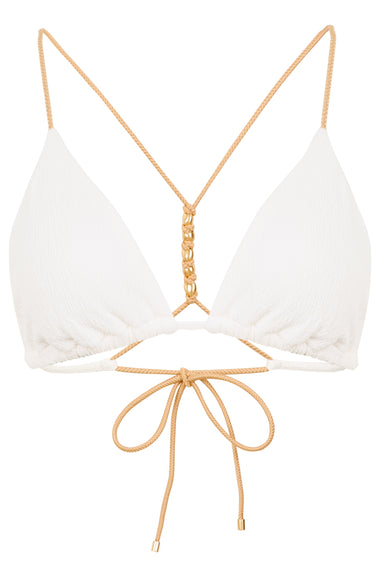 Firenze Paige T-Back Tri Top White