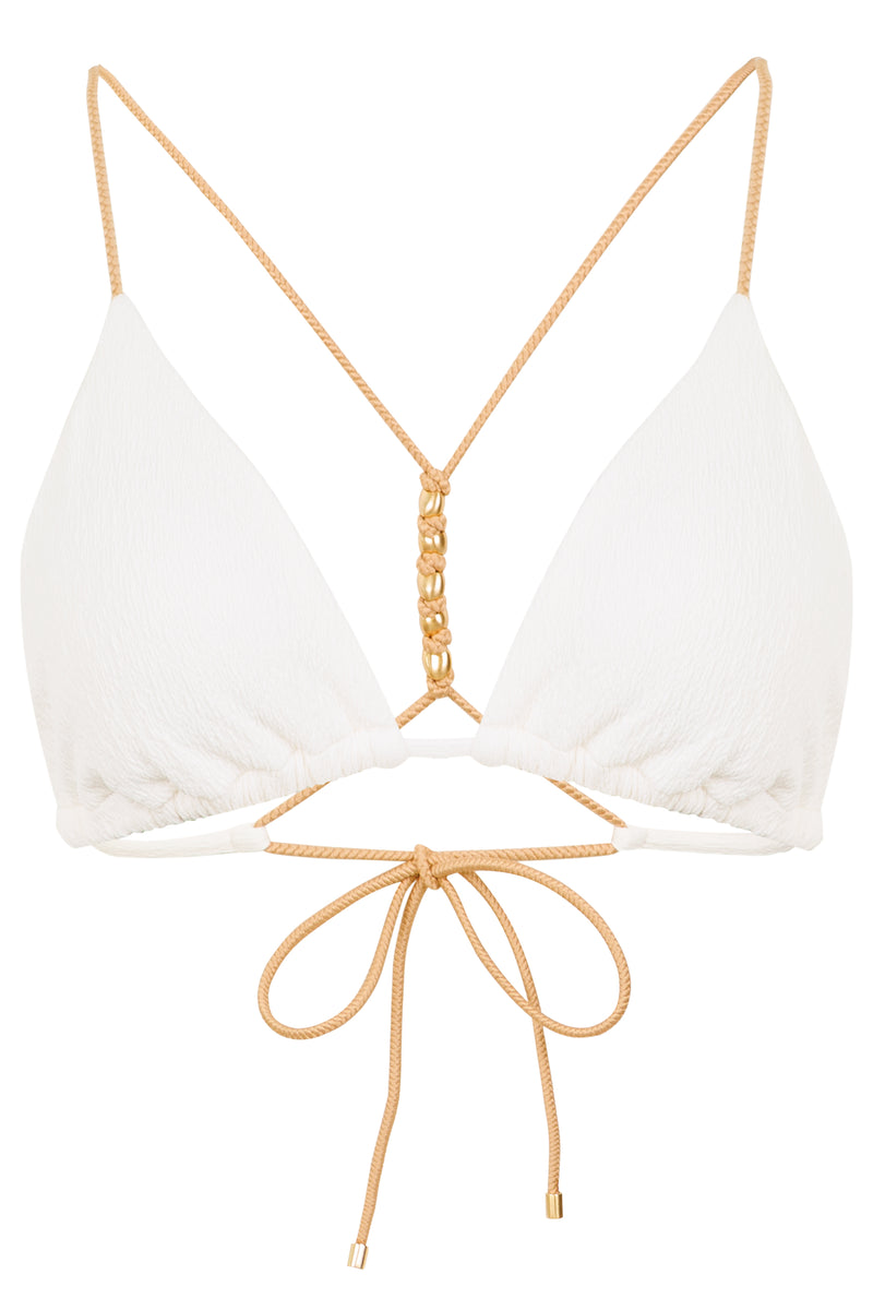 Firenze Paige T-Back Tri Top White
