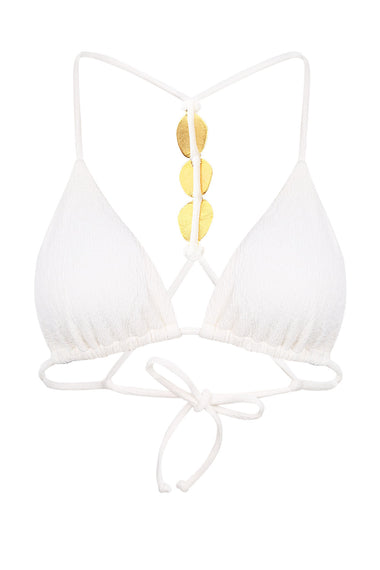 Firenze Petra T Back Tri Top White