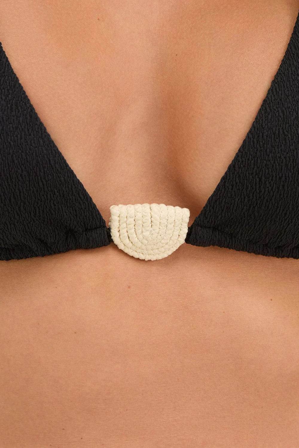 Load image into Gallery viewer, Firenze Yara T Back Tri Top Black
