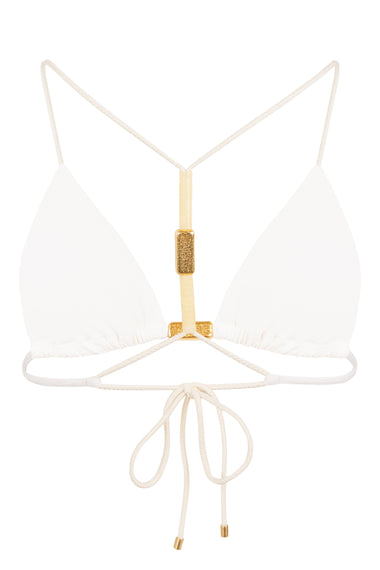 Harper T Back Tri Top White