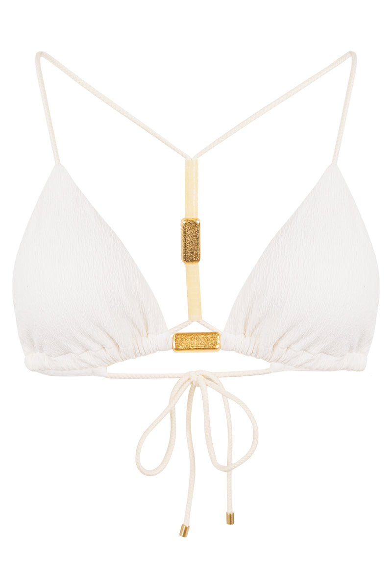 Harper T Back Tri Top White