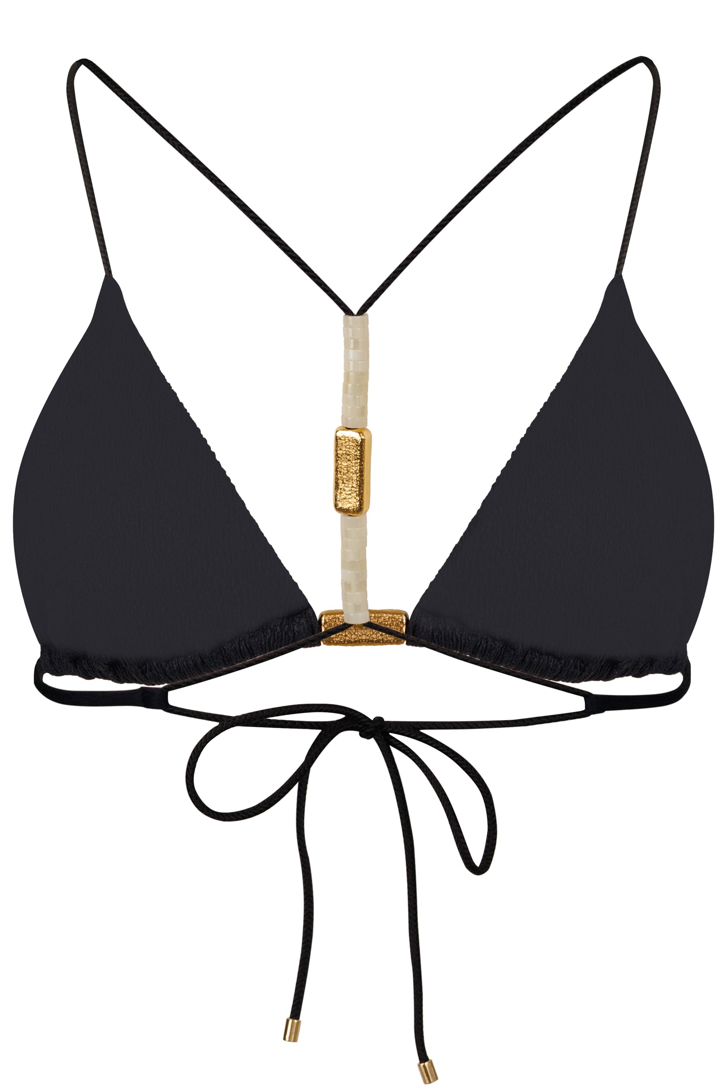 Load image into Gallery viewer, Harper T Back Tri Top Black
