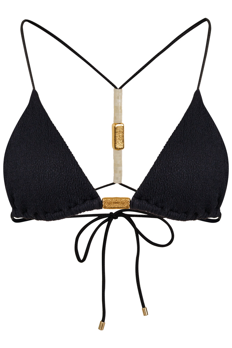 Harper T Back Tri Top Black