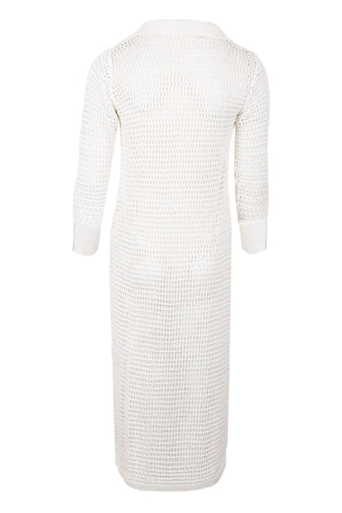 Knit Jenne Chemise Cover Up White