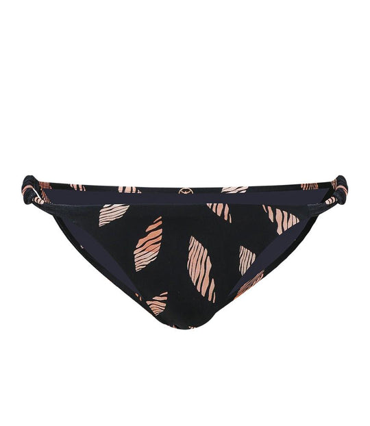 Seychelles Rope Full Bikini Bottom Black - Bikini Bottom