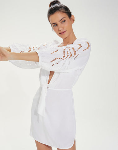 Alice Chemise Cover Up Off White - Cover Up