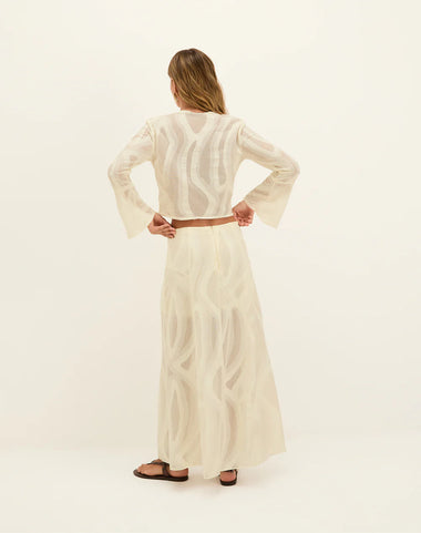 Avila Long Sleeve Blouse Glitz