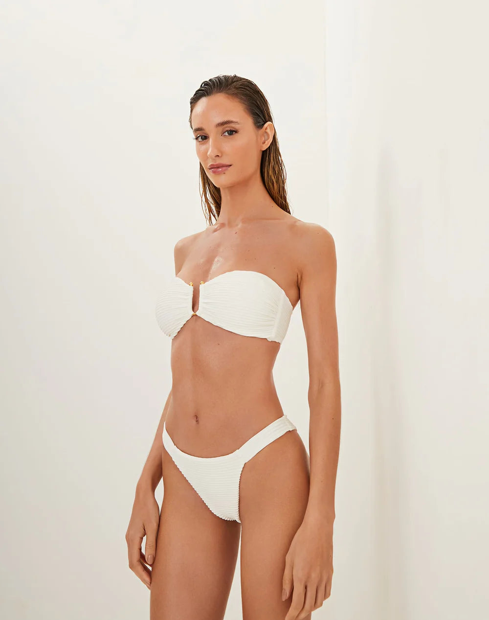 Load image into Gallery viewer, Solid Fany Full Bottom Off White
