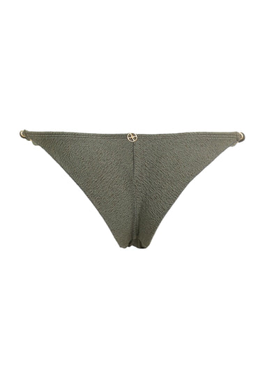Firenze Beads Cheeky Bikini Bottom Green