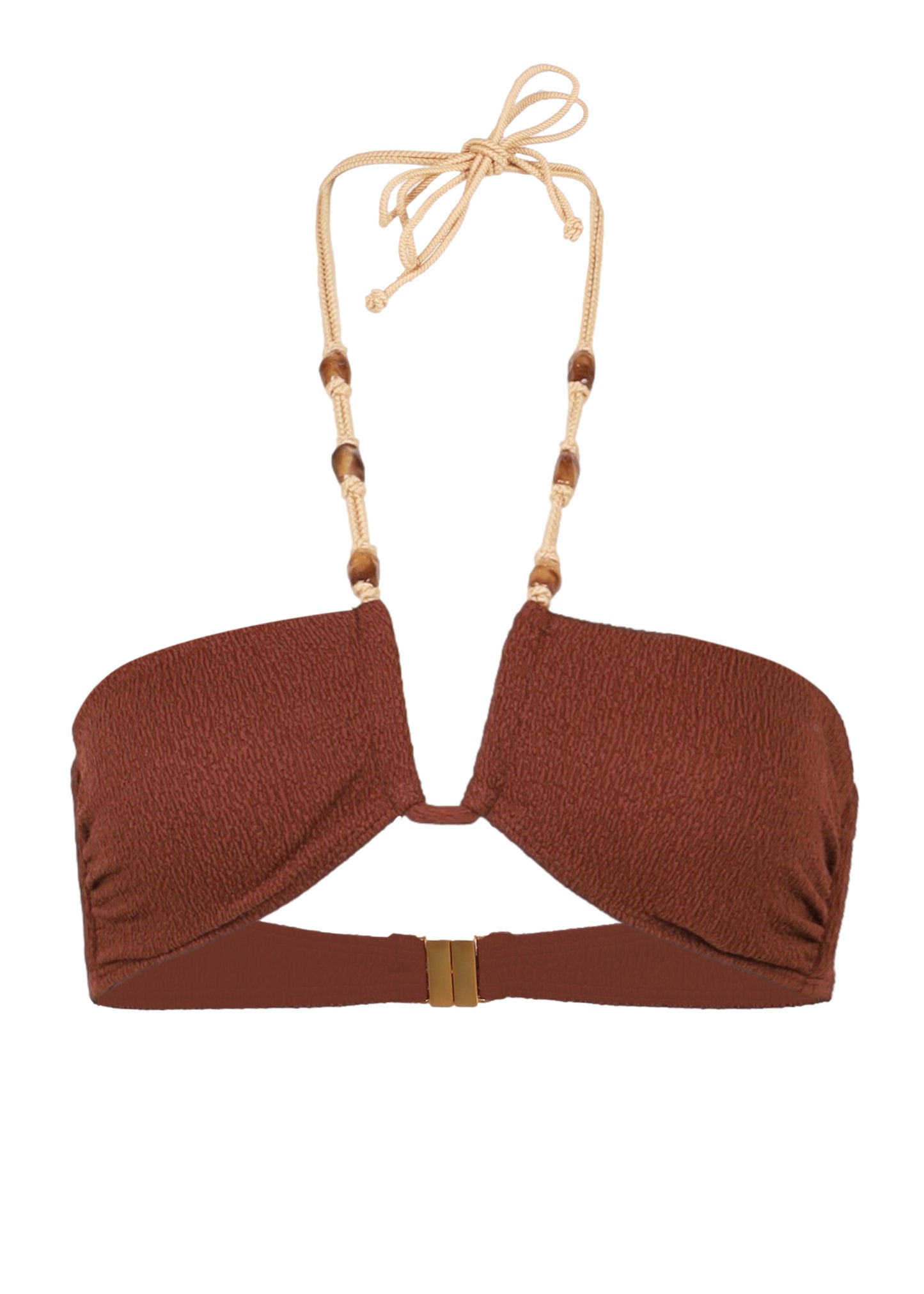Load image into Gallery viewer, Firenze Corsica Carol Top Brown

