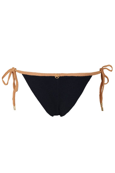 Firenze Lily Tie Side Cheeky Bottom Black
