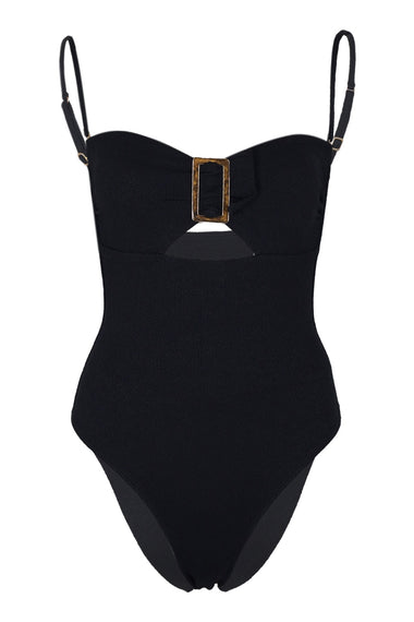 Firenze Sade Bandeau One Piece Black