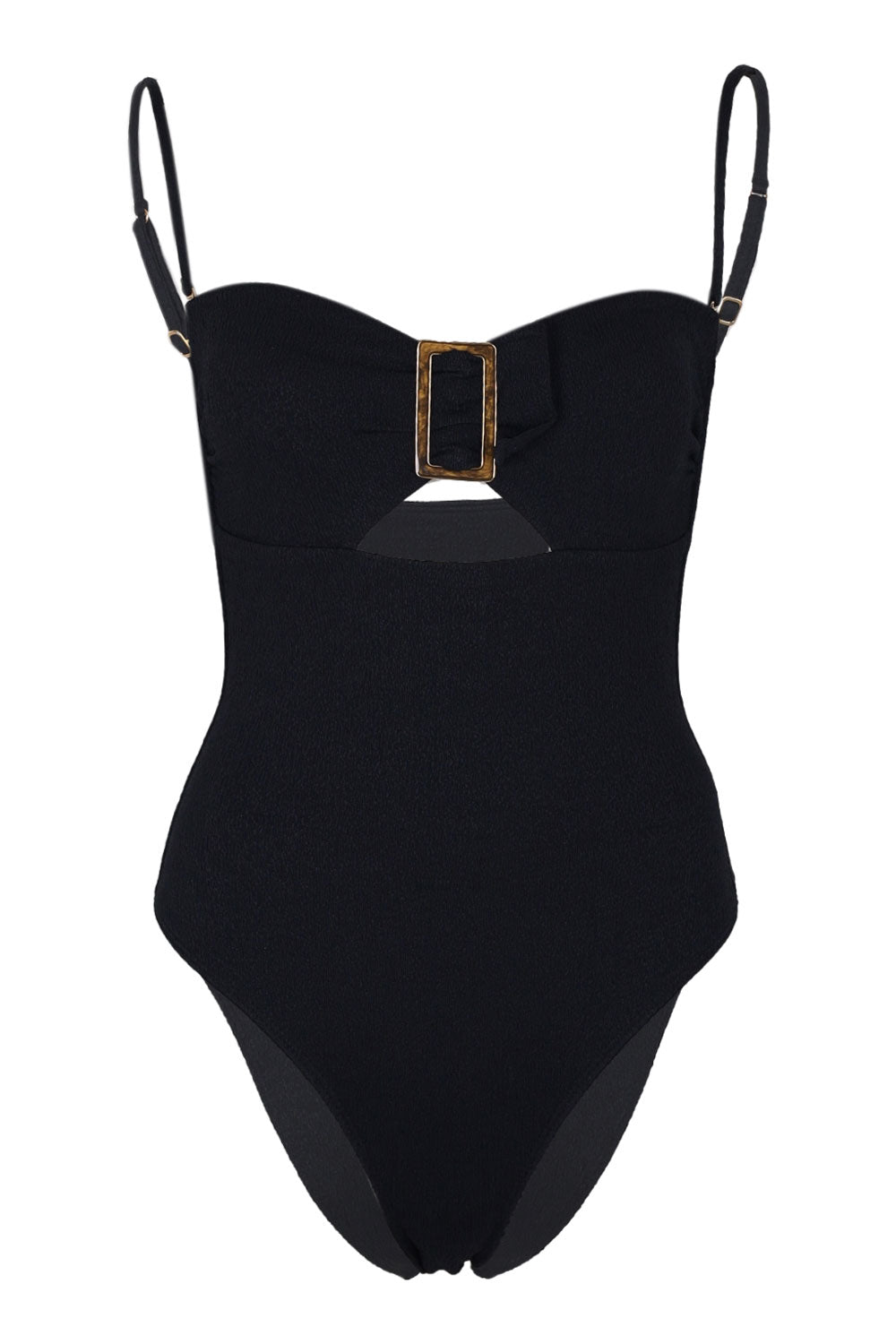 Load image into Gallery viewer, Firenze Sade Bandeau One Piece Black
