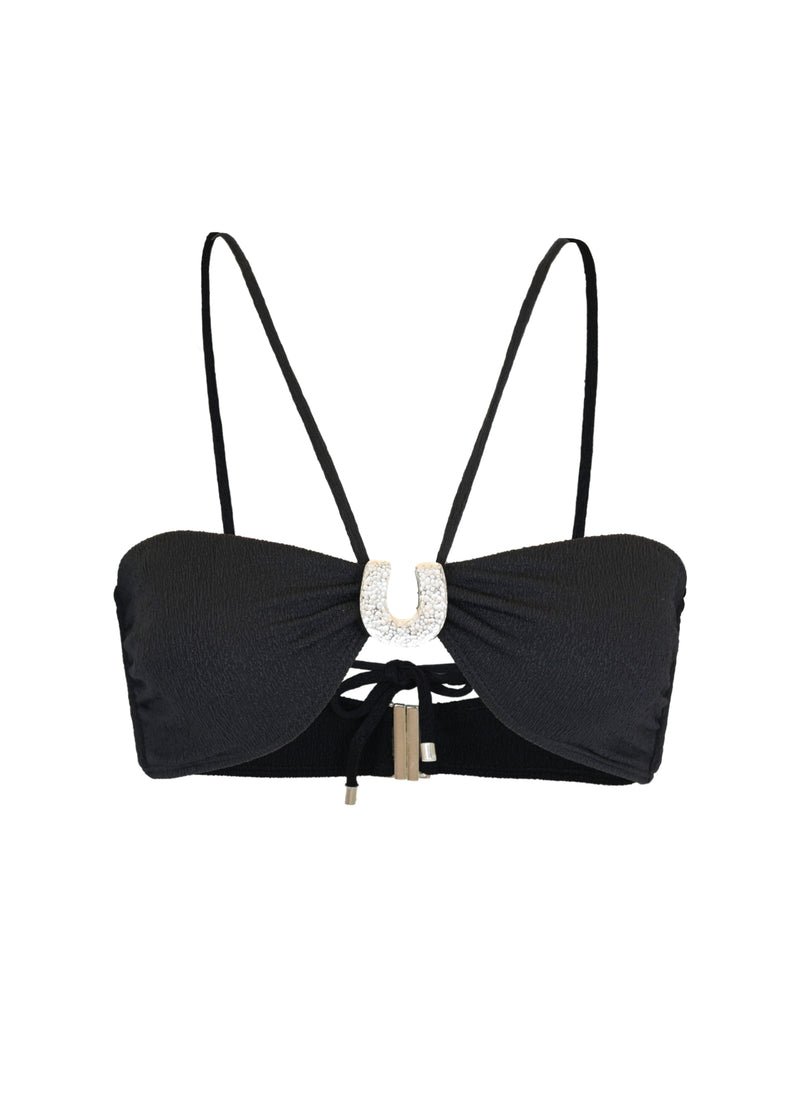 Firenze Sami Bandeau Top Black