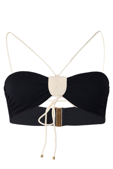 Firenze Yara Bandeau Top Black