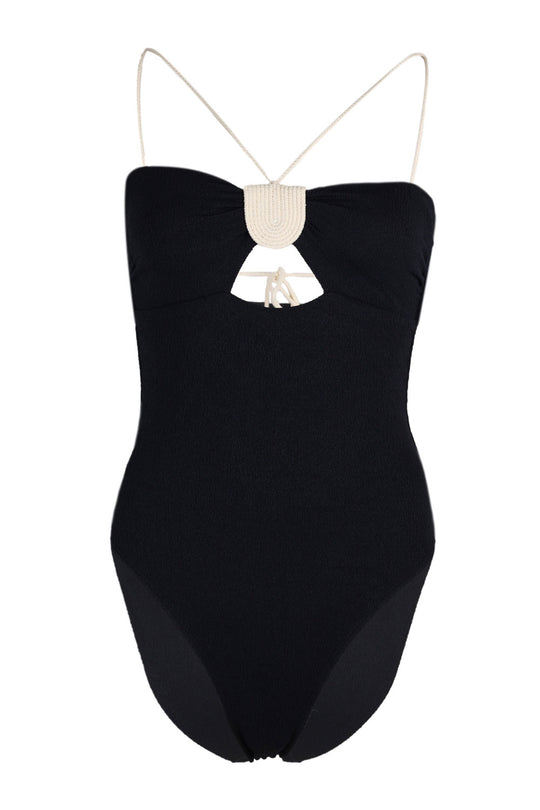 Load image into Gallery viewer, Firenze Yara One Piece Black
