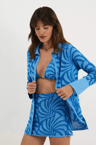 Jacquard Lara Mini Skirt