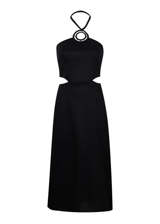 Jane Long Dress Black