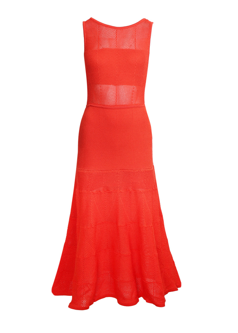 Knit Silvie Long Dress Spritz