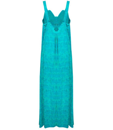 Vix Lagoon Susan Long Dress - S - Dress