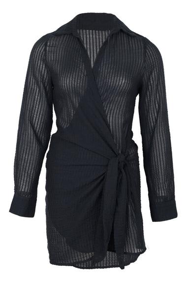 Lia Short Cover Up Black