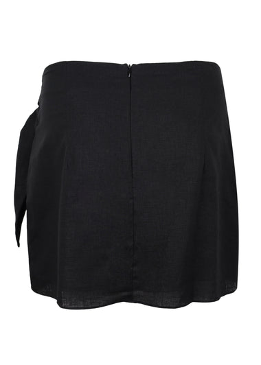 Luna Mini Skirt Black