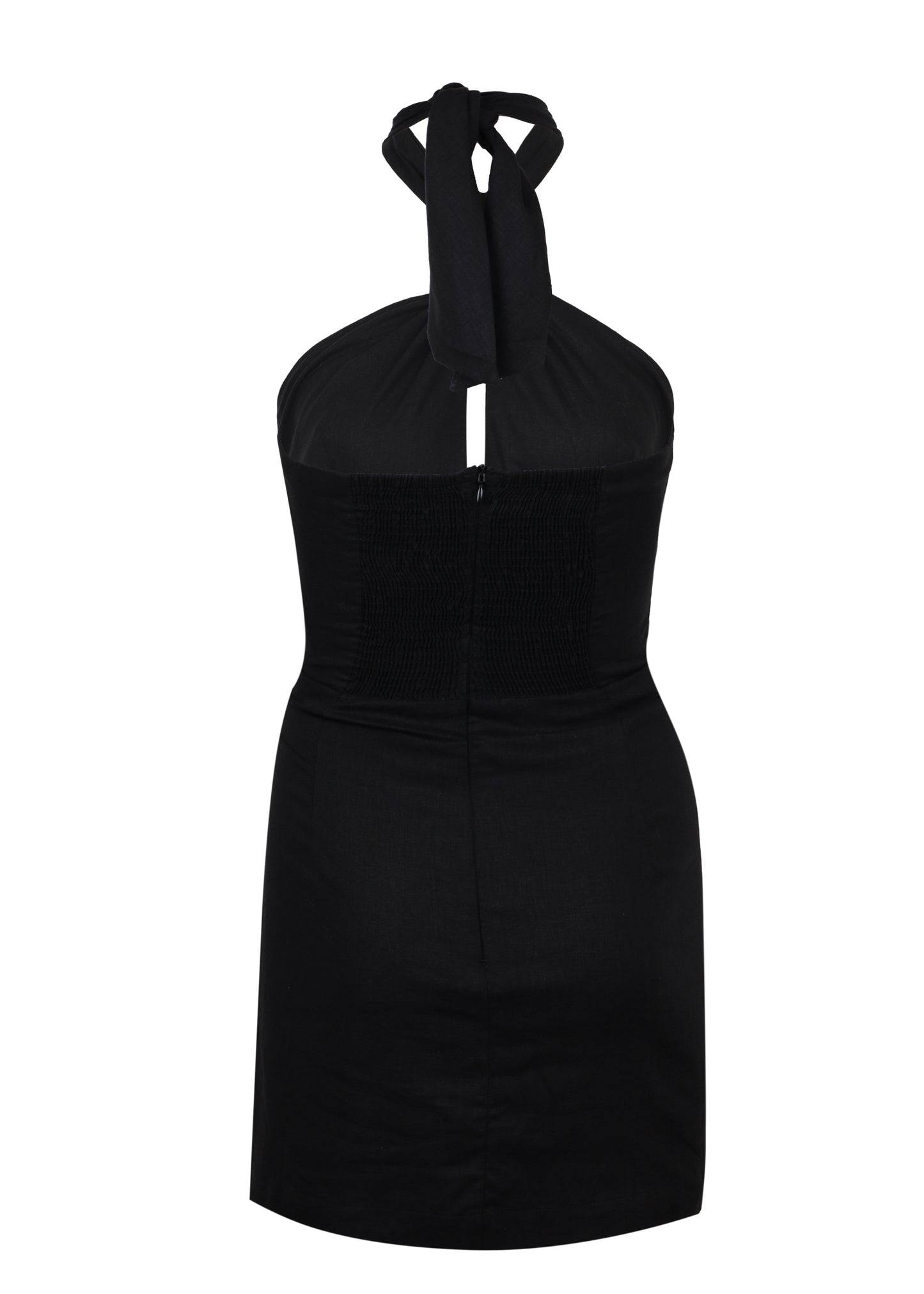 Load image into Gallery viewer, Luna Short Dress Black
