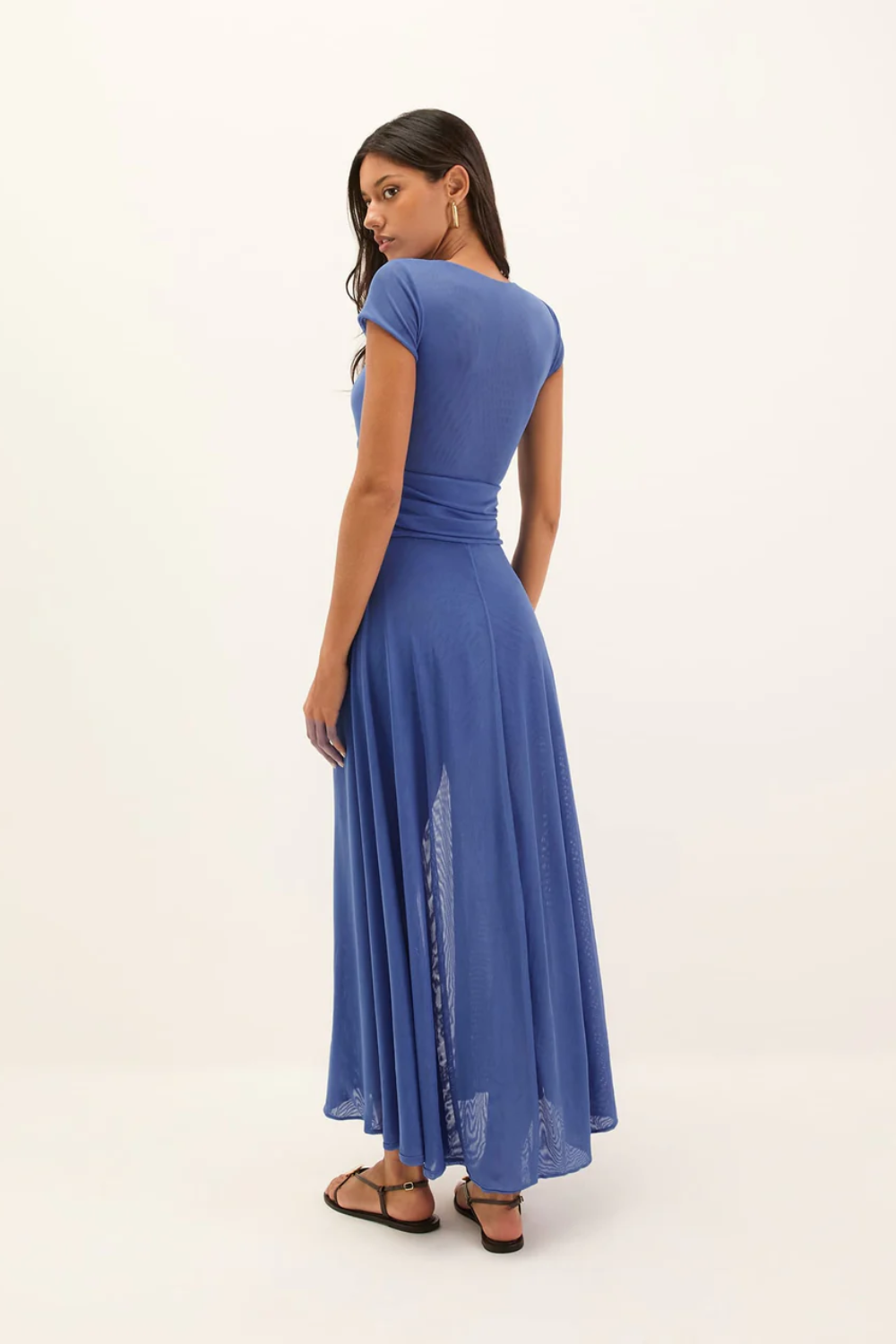 Load image into Gallery viewer, Maelly Midi Dress Wavesong
