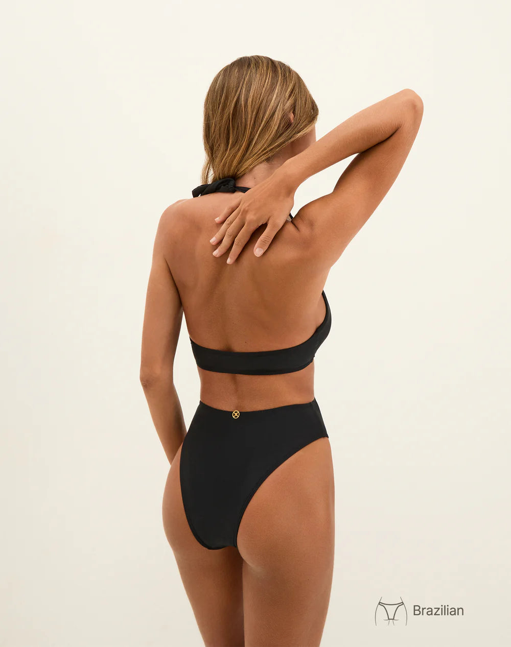 Load image into Gallery viewer, Matte Bessie One Piece Black
