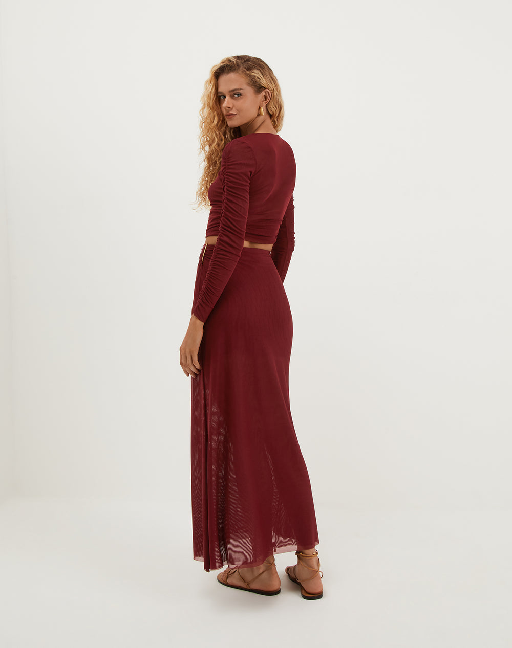 Load image into Gallery viewer, Mira Long Sleeve Top Ponche
