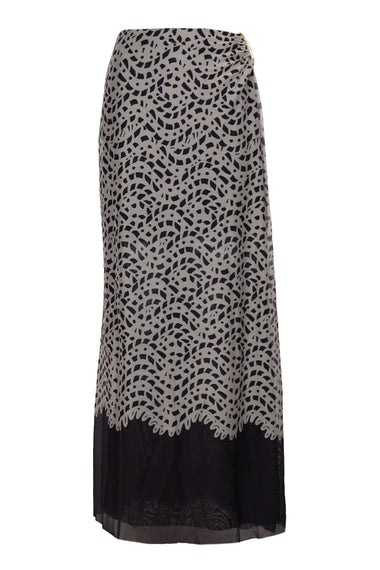 Amira Detail Long Skirt Poeme