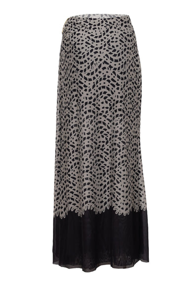 Amira Detail Long Skirt Poeme