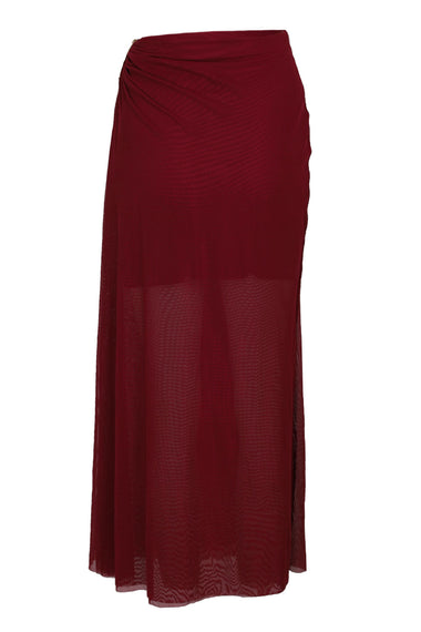 Amira Detail Long Skirt Ponche