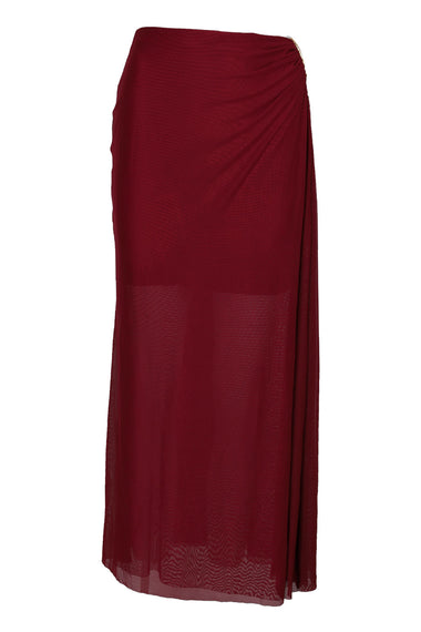 Amira Detail Long Skirt Ponche
