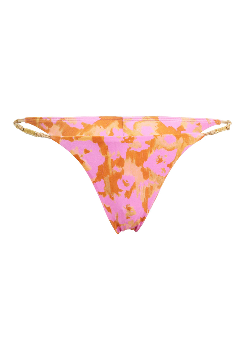 Mosqueta Ruth String Detail Cheeky Bikini Bottom Multi