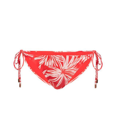 Palm Long Tie Full Bottom - Bikini Bottom