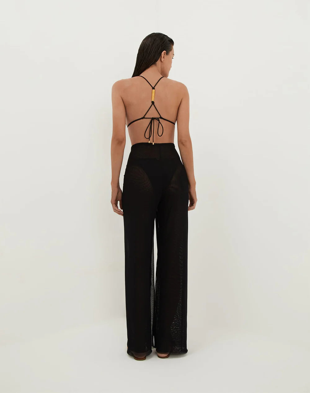Load image into Gallery viewer, Pareo Pants Black

