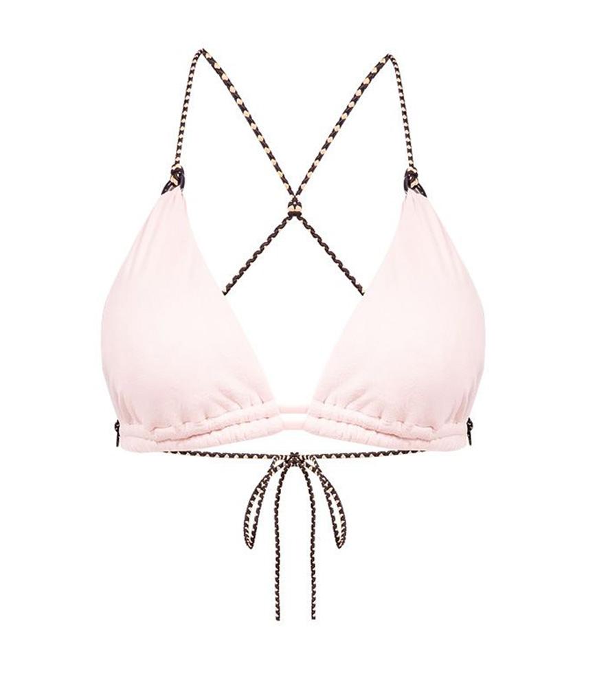 Load image into Gallery viewer, Rosewater Olivia Triangle Bikini Top - L - Bikini Top
