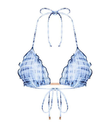 Vix Rustic Ripple Triangle Bikini Top - Bikini Top