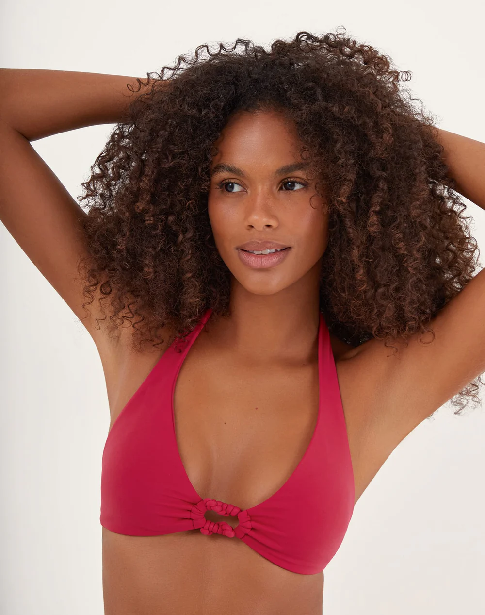 Load image into Gallery viewer, Solid Holly Alana Top Summerwine - Bikini Top
