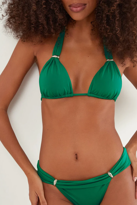 Solid Bia Tube Bikini Top Reflection